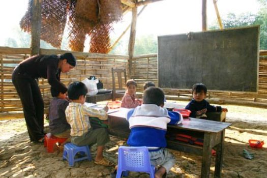 Nhiều giải pháp khăc phục tình trạng thiếu trường, lớp bậc mầm non